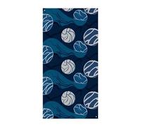 Bandiera blu per porta pallavolo cartello di benvenuto cartello di ingresso banner per feste decorazioni per feste di compleanno banner per celebrazioni festive 178 x 89 cm
