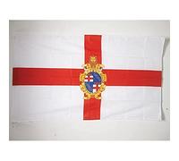 AZ FLAG Bandiera Bologna con Stemma 150x90cm - Bandiera Bologna in Emilia-Romagna 90 x 150 cm Foro per Asta