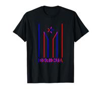 Bandiera Boricua Porto Rico EDM Vibes Maglietta