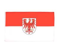 BANDIERA BRANDEBURGO 90x60cm - BANDIERA LAND DI BRANDENBURG - GERMANIA 60 x 90 cm - AZ FLAG