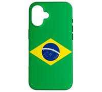 Bandiera brasiliana del Brasile Custodia per iPhone 16