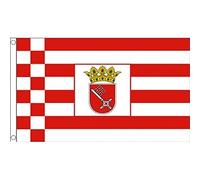 BANDIERA BREMA 90x60cm - BANDIERA LAND DI BREMEN - GERMANIA 60 x 90 cm - AZ FLAG