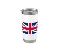 Bandiera britannica britannica rossa bianca blu Bicchiere termico in acciaio inox doppia parete
