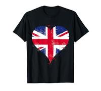 Bandiera Britannica per Fiero Britannico Espatriato o Expat Maglietta