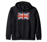 Bandiera Britannica Union Jack della Gran Bretagna Felpa con Cappuccio