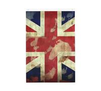 Bandiera britannica vintage Union Jack Bandiera da giardino di benvenuto 2 x 3 Ft No Fade Double Sided Casa Yard Bandiere Outdoor Banner Decor Per Cortile Portico Prato