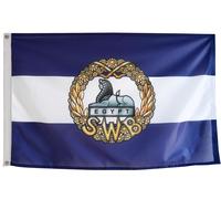 Bandiera British Army South Wales Borderers WW1 con occhielli - MOD LICENSED