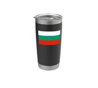 Bandiera bulgara della Bulgaria Bicchiere termico in acciaio inox doppia parete