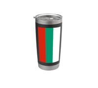 Bandiera bulgara della Bulgaria Bicchiere termico in acciaio inox doppia parete