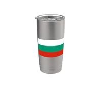 Bandiera bulgara della Bulgaria Bicchiere termico in acciaio inox doppia parete