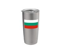 Bandiera bulgara della Bulgaria Bicchiere termico in acciaio inox doppia parete