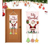 Bandiera Buon Natale,Decorazione Impermeabile - Bandiera Invernale Per Giardino E Interni | Per Interno Esterno Casa Finestra Porta Giardino Patio Portico Percorso Soggiorno Festa