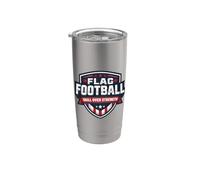 Bandiera Calcio Abilità Sopra Forza Giocatore Allenatore Citazione Dicendo Bicchiere termico in acciaio inox doppia parete