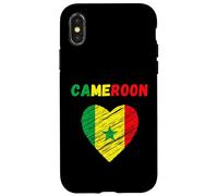 Bandiera Camerun Holiday Camerun Cuore Camerun Bandiera Camerun Custodia per iPhone X/XS