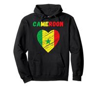Bandiera Camerun Holiday Camerun Cuore Camerun Bandiera Camerun Felpa con Cappuccio