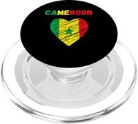 Bandiera Camerun Holiday Camerun Cuore Camerun Bandiera Camerun PopSockets PopGrip per MagSafe