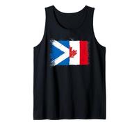 Bandiera Canada Scozia per Orgoglioso Scozzese Canadese Canotta