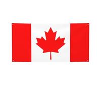Bandiera canadese con stampa versatile per feste, decorazioni per eventi, Ringraziamento, feste di compleanno e altro ancora