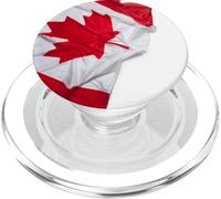 Bandiera canadese del Canada - Grafica a colori di sfondo fresco PopSockets PopGrip per MagSafe
