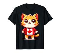 Bandiera canadese per bambini, simpatica bandiera del Canada Day, Canadian Pride Maglietta