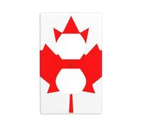 Bandiera canadese stampata materiale PC resistente agli urti standard UK standard residenziale resistente al calore commerciale