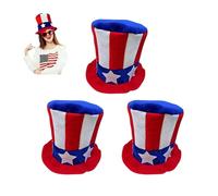 Bandiera Cappello, Bandiera Patriottica Cappelli Novità Quarto Luglio Forniture Patriottica Memor Donne Indipendenza Accessori Per Uomo