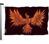 Bandiera cardinale a forma di uccello, 1,5 x 1,5 m, graziosa, rossa, ramo di uccello, bandiera invernale, grande bandiera per esterni, interni, ufficio, posto di lavoro, casa, giardino, affari