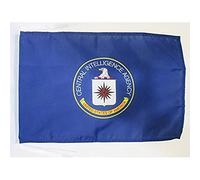 BANDIERA CENTRAL INTELLIGENCE AGENCY DEGLI STATI UNITI 45x30cm - BANDIERINA CIA DEGLI USA 30 x 45 cm cordicelle - AZ FLAG