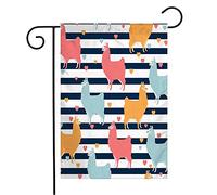Bandiera Child Cute Peru Llama Friendly Pet Pattern Design Colorful Happy Lama Wild Baby Colori Vivaci Striscione All'Aperto, Per Balcone, Giardino, 30x45cm