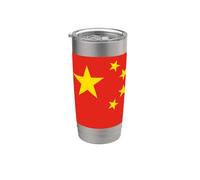 Bandiera cinese della Cina Bicchiere termico in acciaio inox doppia parete