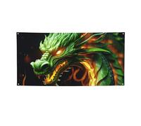Bandiera cinese drago segno per esterni interni compleanno sfondo poster decorazioni per feste forniture sfondo foto con occhielli bandiera da parete personalizzata