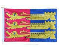 Bandiera Cinque Porti con corda e levetta - fatta a mano nel Regno Unito