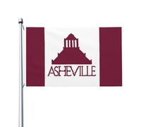 Bandiera Città Di Asheville, Carolina Del Nord Coutures Doubles Bannière Occhielli In Metallo Garden Flag Per Activités Sportives Esterno Raduni 3X5Ft