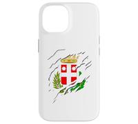 Bandiera Città Treviso Veneto Italia effetto 3D Custodia per iPhone 14