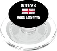 Bandiera classica del Suffolk Born And Bred Inghilterra Uomini Donne Bambini PopSockets PopGrip per MagSafe