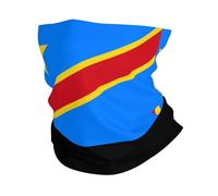 Bandiera Classica della Repubblica Democratica del Congo Uomo Donna Fascia per Capelli Multifunzione Bandana Elastico Decorazione Facciale per Yoga Ciclismo Pesca