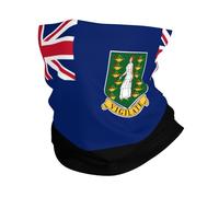 Bandiera Classica delle Isole Vergini Britanniche Uomo Donna Ghetta da Collo Elastico Sciarpa al Collo Multifunzione Decorazione Facciale per Sports Escursionismo Yoga