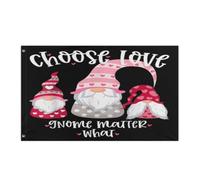 Bandiera Classica Flag Gnome Wait For Me I Got Little Legs Funny Love Joke Resistente Allo Scolorimento Bandiere Da Balcone Per Esterno Giardino Parata 90X150Cm