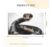 Bandiera Cobra Snake Bandiera 3x5 Ft Banner Outdoor Holiday Garden Flag Welcome Yard Banner Home Garden Yard Bandiere Decorazione Prato Bandiere Interni/Esterni Stampa Bifacciale Bandiera