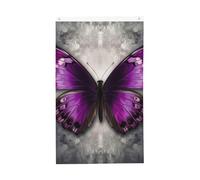 Bandiera colorata viola farfalla 3 x 5 m verticale doppia faccia bandiera da giardino esterno bandiera casa divertente festa banner segno decorazione casa bandiere giardino per poster da appendere