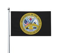 Bandiera Colori Vivaci, Emblem Of The United States Department Of The Army Rinforzo Bandiere Per Decorazione Balcone Flag 90X150Cm