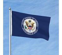 Bandiera Colori Vivaci, Flag Of The United States Department Of State Classica Bandiere Per Interno Esterno Flag 90X150Cm