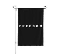 Bandiera commemorativa FREEDOM da 28"x40" per cortile, striscioni e insegne