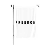 Bandiera commemorativa FREEDOM da 28"x40" per cortile, striscioni e insegne