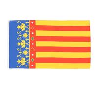 BANDIERA COMUNITÀ VALENCIANA 150x90cm - BANDIERA COMUNIDAD VALENCIANA IN SPAGNA 90 x 150 cm - AZ FLAG