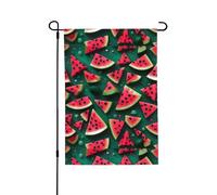 Bandiera con anguria da sogno. Adatta per interni ed esterni, perfetta per casa, giardino, eventi e manifestazioni patriottiche.