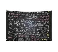 Bandiera con formula matematica, 152,4 x 243,8 cm, non sbiadisce, bandiera di benvenuto, da giardino, cortile, per interni ed esterni, decorazione per la casa