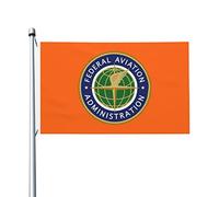 Bandiera Con Occhielli, The United States Federal Aviation Adstration Resistente Allo Scolorimento Bandiere Da Balcone Per Giardino Parata Striscioni Di Bunting 90X150Cm