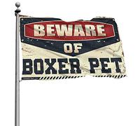 Bandiera con scritta "Man Cave Bar Beware Of Boxer" per camera da letto ragazze roba fresca per ragazzi (152 x 244 cm)