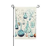 Bandiera con stampa chimica, 30,5 x 45,7 cm, bandiere per esterni, verticale su entrambi i lati, bandiera da giardino, grande striscione per casa, cortile, bandiera decorativa per prato, decorazione
